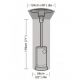 Patio Heater Cover Black