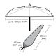 Giant Parasol Cover - Black