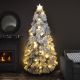7ft Carleton Fibre Optic Snow Flocked Tree with Cone
