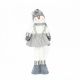 67cm Silver/Grey Standing Snowlady