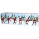 Grandma Wild's Embossed Dancing Santa Tin 200g