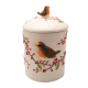 Grandma Wild's Ceramic Robin & Berries Biscuit Jar 150g