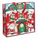 Santa Grotto Jumbo Square PP Woven Bag