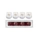 Red Robin Christmas Joy Drinking Glasses - Pack of 4