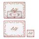 Red Robin Christmas 4 Placemats & 4 Coasters