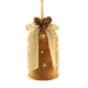 11cm Hanging Metal Bell Decoration - Rust