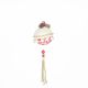 9cm Scandi Winter Ball Hanging Decoration