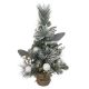 60cm Arctic Elegance Tree Prelit with 20 LED Lights