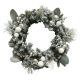 60cm Arctic Elegance Wreath Pre-Lit with 30 LED Lights
