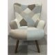 The Grange Patchwork Chair (Grey)