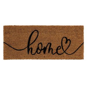Coir Insert Door Mat Home Script 23x53
