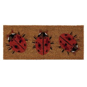 Coir Insert Door Mat Ladybird 23x53