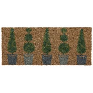 Coir Insert Door Mat Topiary 23x53