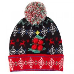 Flash! Luxury Beanie - Christmas Tree