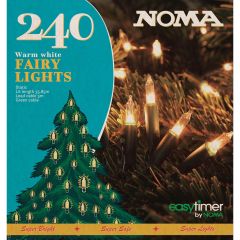 240 Classic LED Christmas String Lights - Warm White