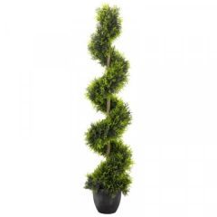 Faux Topiary Cypress Twirl Tree 120cm