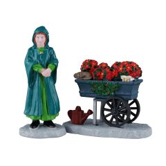 Lemax Floral Street Vendor - Set of 2