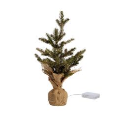 Sparkly Fir Pre-Lit Tree 45cm