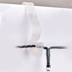 Giant Gutter Hooks (White) - Pack of 16