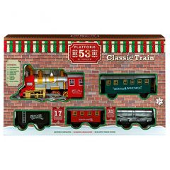 Battery Operated Musical Train Set - 17 Piece