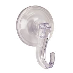 Clear Wreath Hanger with Suction Clamp