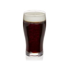 16cm Stout Glass Gel Candle