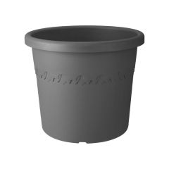 Elho Algarve Cilindro Pot on Wheels - Anthracite