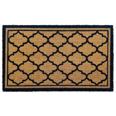 Coir Door Mat Moroccan Tile 45x75