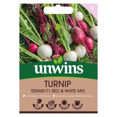 Turnip Temari Red & White Mix