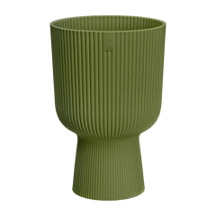 Elho Vibes Fold Coupe Houseplant Pot 30cm - Fern Green