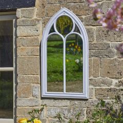 Home & Garden Mirror Abbey 90x50cm - Silvergris