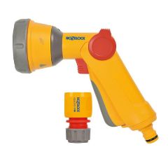 Hozelock Multi Spray Gun Soft Touch & AquaStop Connector