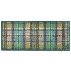 Hug Rug Tartan Green Runner 65x150