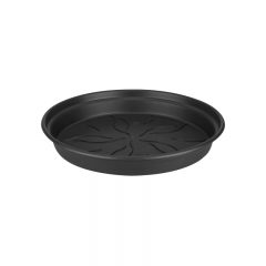 Elho Green Basics Saucer - Living Black