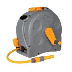 Hozelock 2-in-1 Compact Reel with 25m Multi Purpose Hose