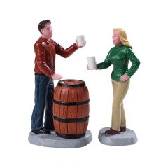Lemax "Cheers!" - Set of 2
