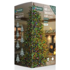 500 TreeBright Multi-Action LED Christmas Lights - Multi Coloured