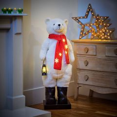 1.1m Animated Lit Musical Bear with Motion and Sound Sensor