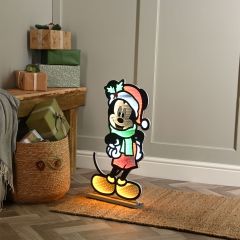Infinity Light - Mickey Mouse with Scarf 60cm with LED Lights