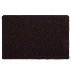 Hug Rug Plain Fleck Espresso Brown Mat 50x75