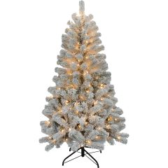 5ft Royal Snowy Fir Pre-Lit Christmas Tree