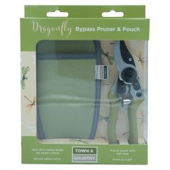 Town & Country Dragonfly Bypass Pruner & Pouch Gift Set