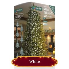 500 TreeBright Multi-Action LED Christmas Lights - White